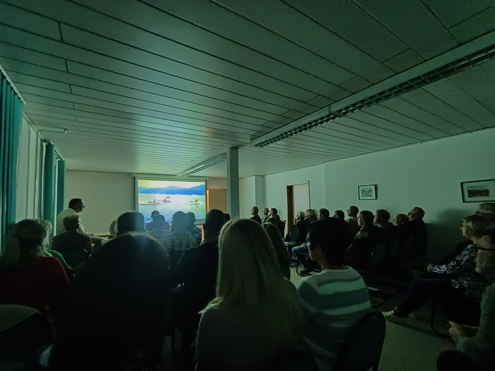 Besucher des Vortrags