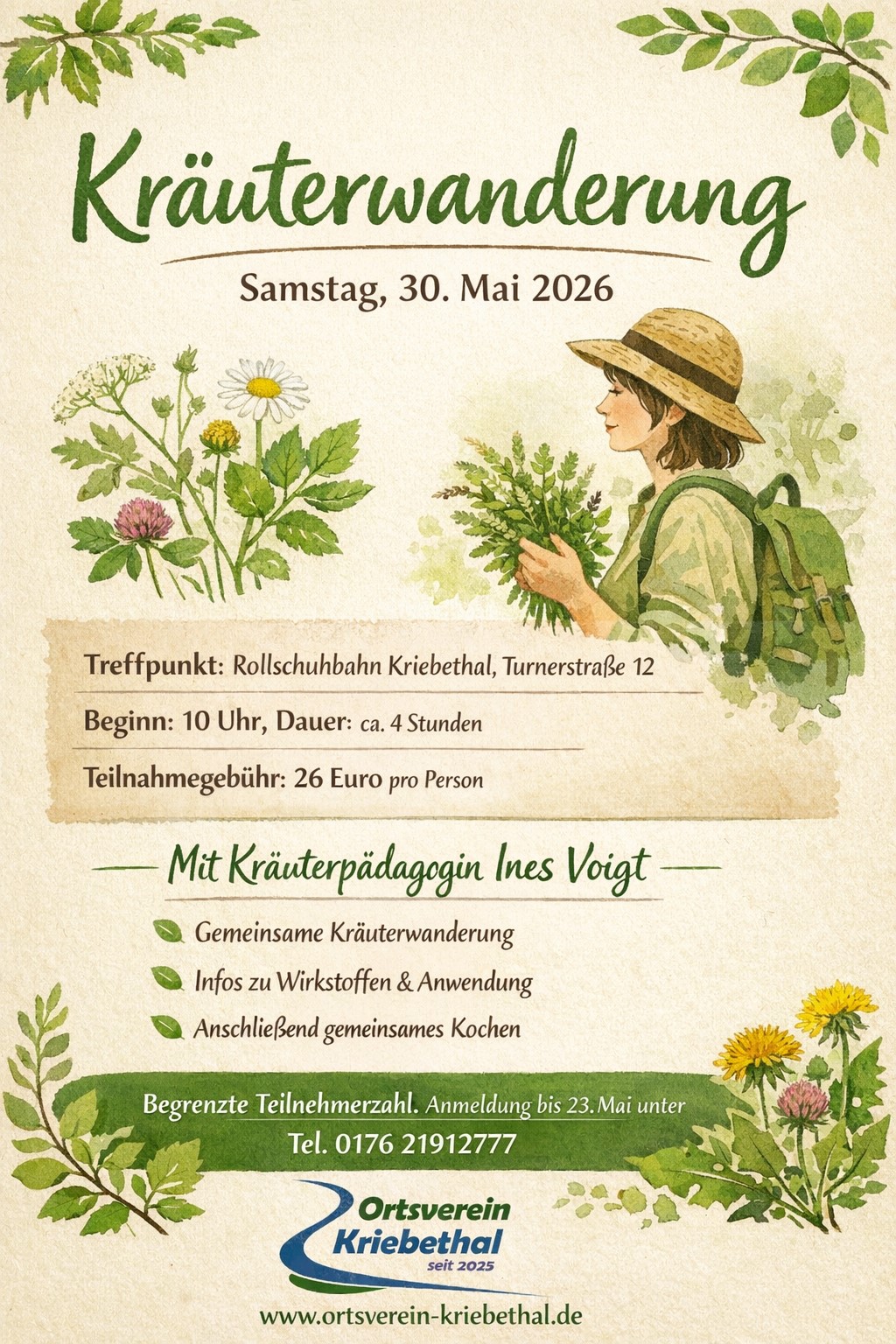 Flyer Kräuterwanderung