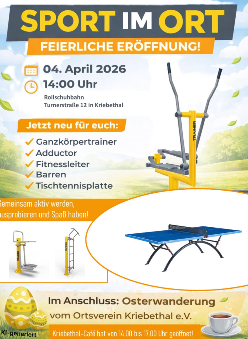 Eröffnung Sport im Ort