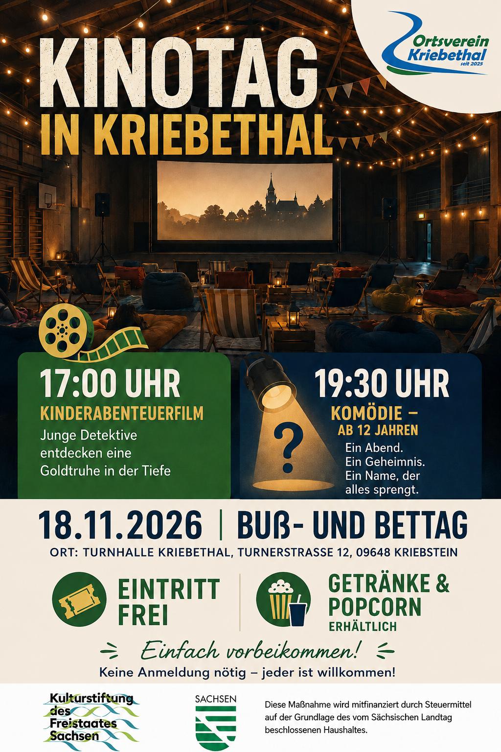Kinoabend Flyer